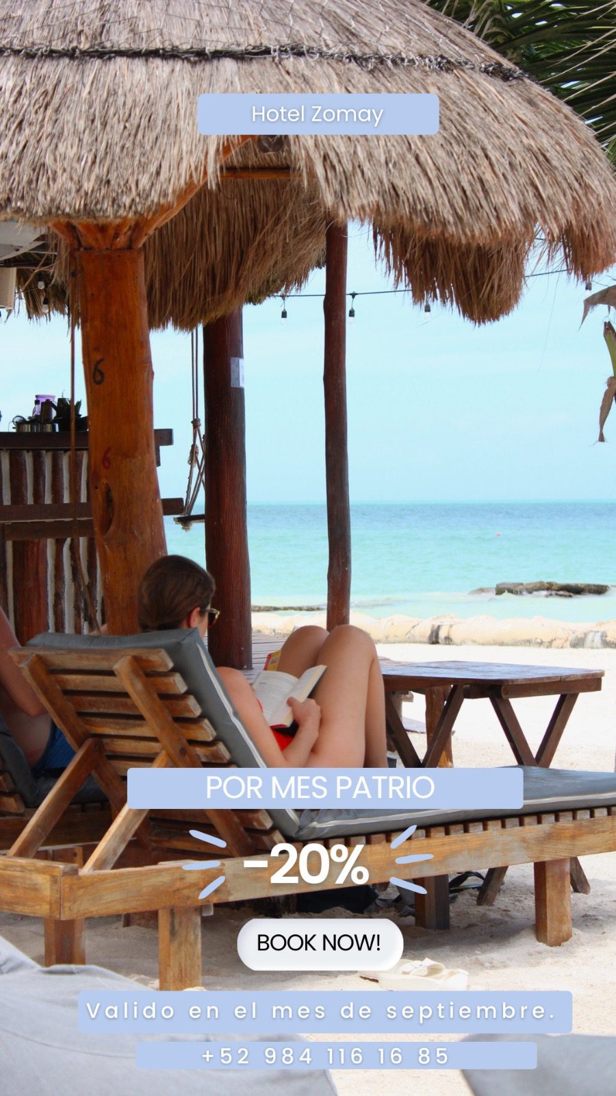 Zomay Holbox Promoción Septiembre