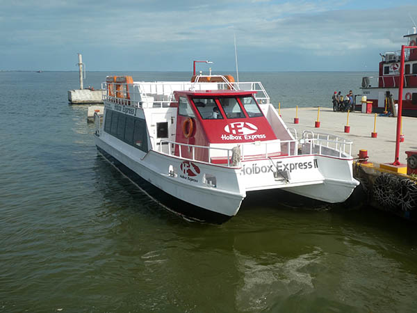 ferry to holbox